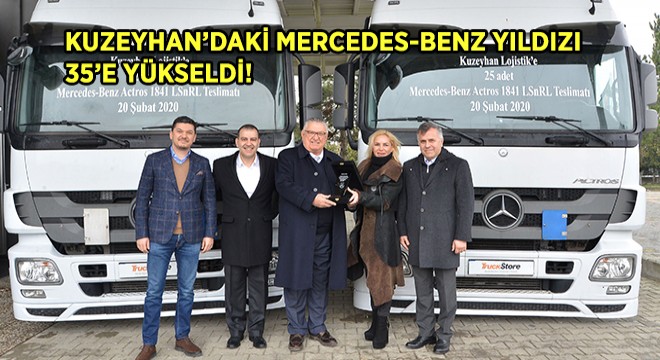 TruckStore'dan Kuzeyhan Lojistik'e 25 Adet Mercedes-Benz Actros