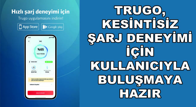 Trugo, Kesintisiz Şarj Deneyimi İçin Kullanıcıyla Buluşmaya Hazır