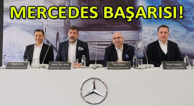 Türkiye'de Üretilen Her 2 Otobüsten Biri Mercedes-Benz!