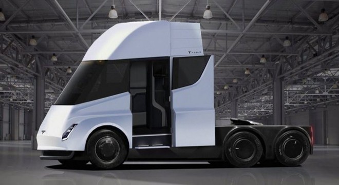 UPS'den 125 Tesla Elektrikli TIR Siparişi