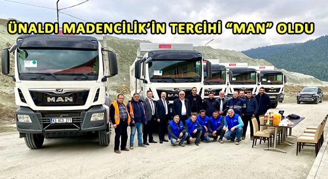 Ünaldı Madencilik Yeni Araç Yatırımlarında ‘MAN'ı Tercih Etti