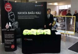 Üniversitelilere trafik güvenliği mesajı