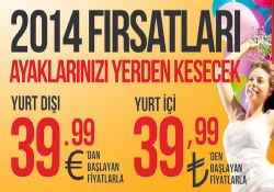 Pegasus 2014'te de avantajlı uçuyor!