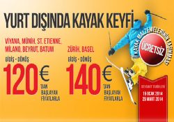Pegasus ile yurtdışında kayak tatili fırsatı