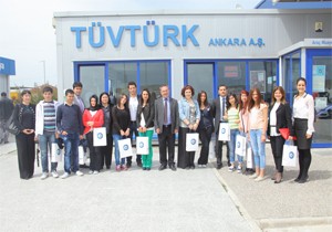 Öğrencilerden Goodyear ve Tüvtürk Ziyareti