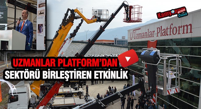 Uzmanlar Platform'dan Etkileyici Etkinlik