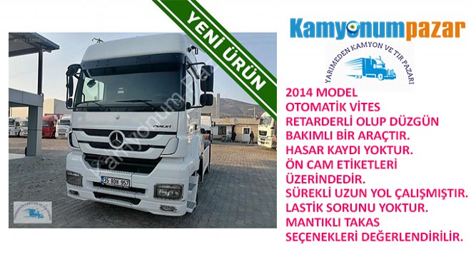 Yardımeden Kamyon Tır Pazarı Araçları Kamyonumpazar Farkı ile Yanında!