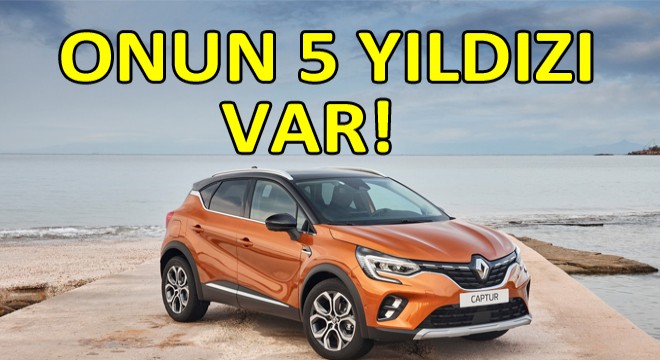 Yeni Renault Captur Euro NCAP'ten Beş Yıldız Elde Etti