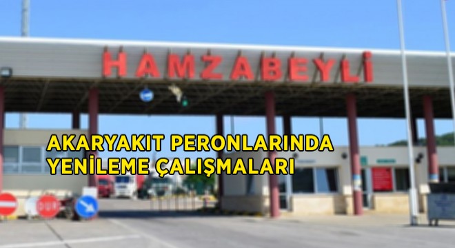 Hamzabeyli'de Geçici İstasyon Hizmet Verecek