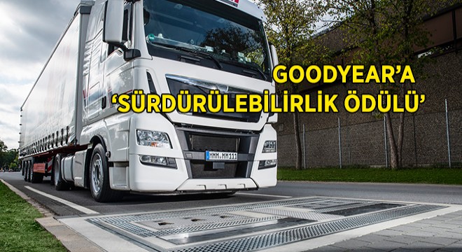 Goodyear, ‘Sürdürülebilirlik Ödülü'ne Layık Görüldü