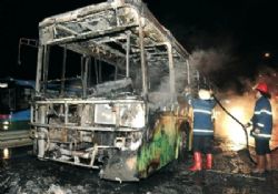 Yangın alarmı otobüse zorunlu