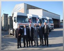 Çetaş'tan Albayrak Nakliyat'a Beş Adet Renault Premium Lander