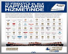 Kaptanlar Kulübü Üyelerine 50 Firmada % 50'lere Varan İndirimler