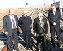 Binali Yıldırım Hızlı Tren Hattında