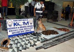 Nusaybin’de cephanelik gibi TIR