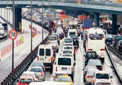 Motorlu taşıt sayısı azaldı