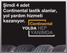 Continental yolda yanınızda
