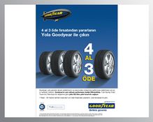 Goodyear?dan ?4 AL, 3 ÖDE? Kampanyası
