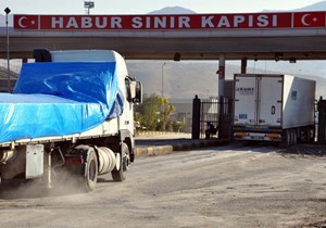 Habur'da da Tır Kuyruğu