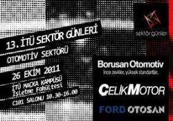 ''13. İTÜ Sektör Günleri “Otomotiv Sektörü”