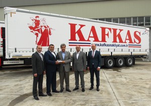 Tırsan’dan Kafkas Nakliyat’a 16 Adet Perdeli Maxima+