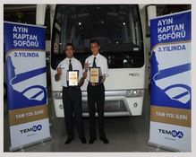Mayıs ve Haziran Ayı Kaptan Şoförleri Seçildi