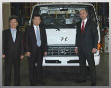 Karsan Hyundai Ticari Araçlar Dünya Başkanı Choi Han-Young' u Ağırladı