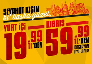 Pegasus’la Seyahat Kışın Bir Başka Güzel