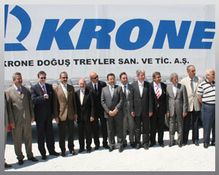 Türkiye'nin Treyler Üretim Tesisi Krone Doğuş Treyler Fabrikası'nın Temeli Atıldı!