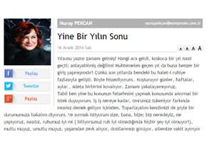 Yine Bir Yılın Sonu