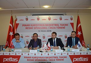Petlas, Pınar Karşıyaka'ya Sponsor Oldu