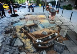 İstanbul'a gelen ‘Kaldırım Picassosu'