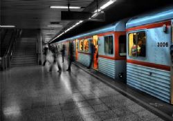 Ankara metrosunu su bastı
