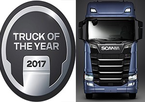Scania, '2017 Yılın Kamyonu' Seçildi