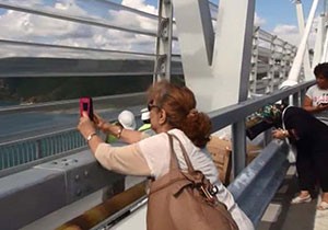 3. köprüdeki Selfie çılgınlığı