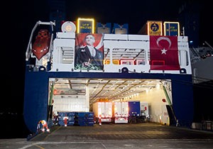 U.N. Ro-Ro'dan 15 Temmuz Şehitleri’ne Destek