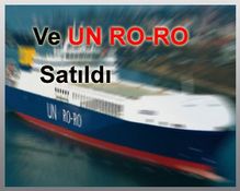 UN Ro-Ro'nun Devrine Rekabet Onayı