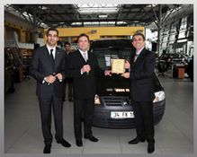 İlk Caddy Maxi Filosu UPS'e Teslim Edildi