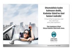 Otomobilsiz Kadın Kalmasın 