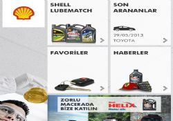 Shell Madeni Yağları Akıllı Telefonda